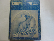1975 PONTIAC ASTRE Service Repair Shop Manual Factory OEM Book Used