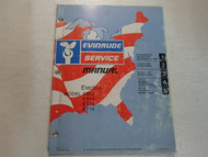 1976 Evinrude Service Shop Manual Electric EB12 EB14 ET12 ET14 FADED STAINED 76
