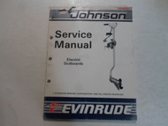 1988 Johnson Evinrude Electric Outboards Service Repair Shop Manual STAINED OEM