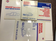 1988 Nissan Maxima Service Shop Repair Workshop Manual Set OEM W LOTS Body EWD
