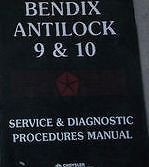 1989 90 Bendix Antilock 9 & 10 Procedures Service & Diagnostic Procedures Manual