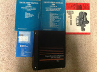 1989 Ford B C F 600-8000 Medium & Heavy Duty Series Shop Service Manual Set OEM