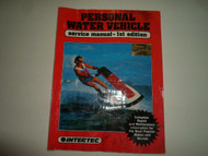 1989 Personal Water Vehicle Service Manual 1st edition WATER DAMAGED FACTORY