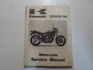 1991 1992 1993 1994 1995 1996 Kawasaki Zephyr 750 Service Repair Shop Manual NEW
