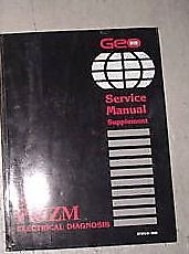 1991 GM Chevrolet Chevy Geo Prizm Electrical Diagnosis Service Manual Supplement
