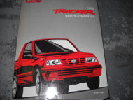 1992 GM Chevy GEO TRACKER Service Shop Repair Workshop Manual OEM FACTORY