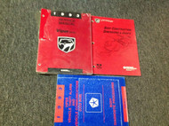 1993 DODGE VIPER MODELS Service Shop Repair Manual SET W Body Diagnostic + Trai