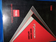 1993 GMC Typhoon TRUCK Service Shop Repair Manual SUPPLEMENT FACTORY GM Book
