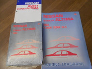 1993 Nissan Stanza Altima Service Repair Shop Manual Set W Electrical + OEM