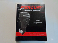 1994 & Above Mercury 30/40 2-Cylinder Service Manual 90-826148R03 OEM BOAT x