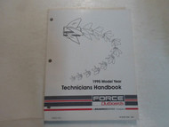 1995 Force Outboards Technicians Handbook Manual MINOR STAINS FACTORY BOOK 95