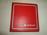 1995 Suzuki RF900R Service Manual BINDER STAINED 2VSET W/SUPP 995003912003E WORN