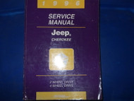 1996 JEEP CHEROKEE Repair Service Shop Manual FACTORY 96 MOPAR DEALERSHIP BOOK