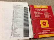 1997 Chrysler Sebring Convertible Service Shop Repair Manual Set W Diagnostics