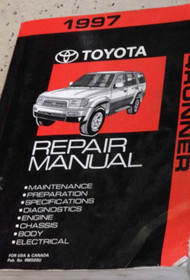 1997 TOYOTA 4RUNNER Service Shop Repair Workshop Manual Brand NEW 1997