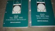 1998 Ford F & B 600 700 800 900 TRUCK Service Shop Repair Manual Set FACTORY OEM