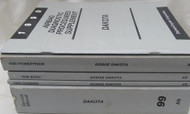 1999 Dodge DAKOTA TRUCK Service Repair Shop Manual Set OEM 99 DEALERSHIP BOOKS