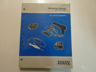 1999 Volvo Penta WT Models GM EFI Diagnostic Workshop Service Manual FACTORY OEM