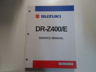 2000 2001 2002 2004 2005 2006 2007 Suzuki DR-Z400/E Service Repair Shop Manual N