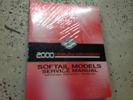 2000 HARLEY DAVIDSON SOFTAIL SOFT TAIL MODELS Service Shop Repair Manual Set
