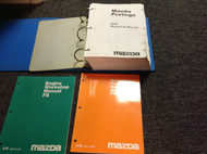 2000 Mazda Protege Service Repair Workshop Shop Manual Set W Engine + Trans Book