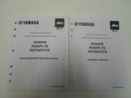 2012 Yamaha RS90PB RS90PLTB RST90PGTB Supplementary Service Manual 2 VOL SET OEM