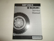 2001 Suzuki GSF1200/S Service Repair Shop Manual FACTORY OEM BOOK 01 DEALERSHIP