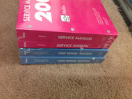 2002 Chevrolet CHEVY Malibu Service Shop Repair Workshop Manual Set W Unit Books