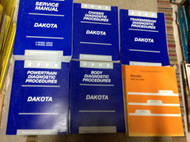 2002 Dodge DAKOTA TRUCK Service Repair Shop Manual Set W DIAGNOSTICS + RECALLS