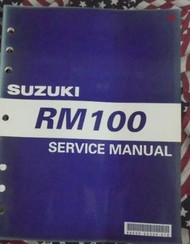 2003 RM100 RM 100 DIRT BIKE Service Shop Repair Manual BOOK OEM FADED BIKE 03 x