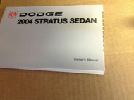 2004 DODGE STRATUS SEDAN Factory Owners Manual Booklet Glove Box Mopar OEM x