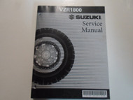 2006 2007 2008 Suzuki VZR1800 Service Repair Shop Manual NEW FACTORY OEM