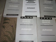 2006 DODGE DURANGO Service Repair Shop Manual Set W ELECTRICAL WIRING DIAGRAM