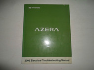 2006 Hyundai Azera Electrical Troubleshooting Wiring Diagram Manual FACTORY OEM