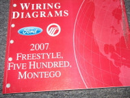 2007 Ford FREESTYLE MONTEGO Ford 500 Electrical Wiring Diagram Manual EWD OEM