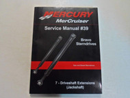 2008 Mercury #39 Bravo Sterndrives 7 Driveshaft Extensions Service Manual OEM 08