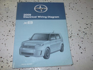2009 Toyota SCION xB XB Electrical Wiring Diagram Service Shop Repair Manual EWD