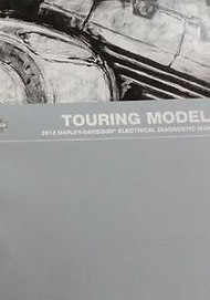 2012 Harley Davidson TOURING MODELS Electrical Diagnostic Manual Book NEW 2012