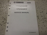 2009 Yamaha YFZ450RY YFZ 450 RY Service Shop Repair Workshop Manual NEW FACTORY