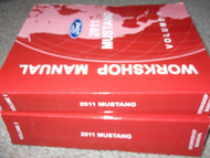 2011 FORD MUSTANG GT COBRA MACH Service Shop Repair Manual Set BRAND NEW 2011