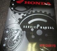 2013 HONDA VFR1200F/FD VFR 1200 F Service Repair Shop Workshop Manual Brand NEW