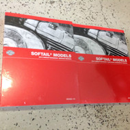 2014 Harley Davidson SOFTAIL MODELS Service Repair Manual Set W Electrical Book