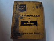 Caterpillar D8 Tractor 36A4469 46A10725 Binder Service Manual DAMAGED FACTORY