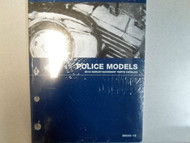 2012 Harley Davidson Police Models Parts Catalog Manual FACTORY OEM BOOK NEW