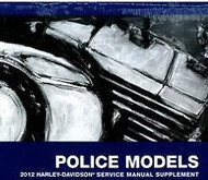 2012 Harley Davidson FLHTP ELECTRA GLIDE POLICE Service Manual Supplement NEW