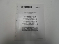 2011 Yamaha Grizzly 450 YFM45FGA FGHA FGPA FGPHA Supplementary Service Manual 11