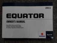 2011 SUZUKI EQUATOR Factory Owners Manual OEM FACTORY BOOK x BRAND NEW 2011
