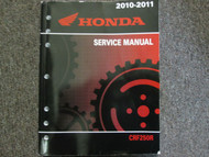 2011 HONDA CRF250R CRF 250R Service Repair Shop Manual FACTORY BRAND NEW OEM