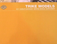 2011 Harley Davidson TRIKE FLHTCUTG TRI GLIDE Service Shop Manual Supplement NEW