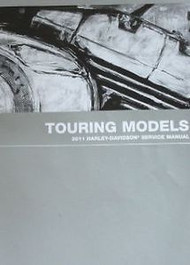2011 Harley Davidson TOURING MODELS Service Shop Manual Set W Electrical Book